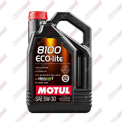 Масло моторное Motul 8100 ECO-lite 5W-30, синтетическое (5л)